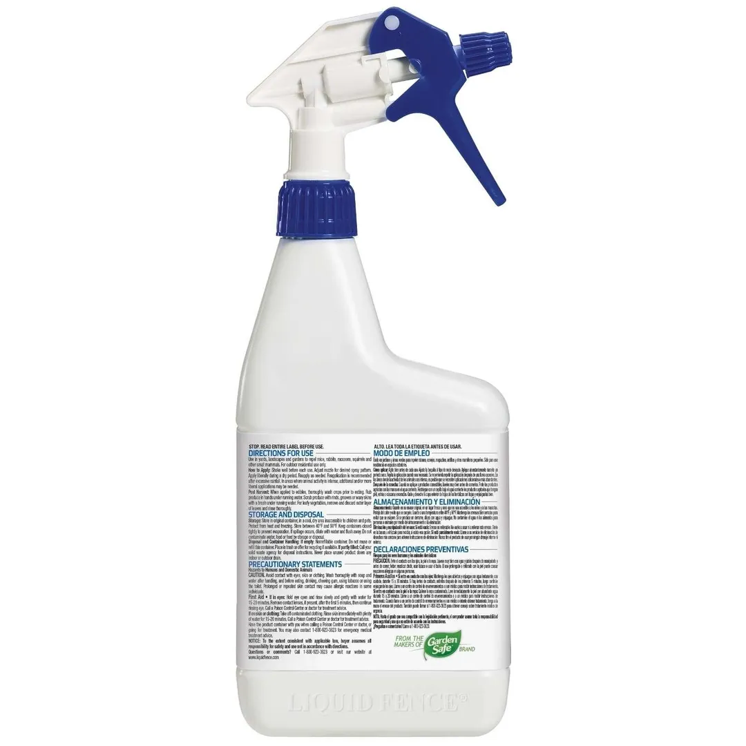 Liquid Fence Animal Repellent Spray For All Animals 32 oz, photo 2 of 5