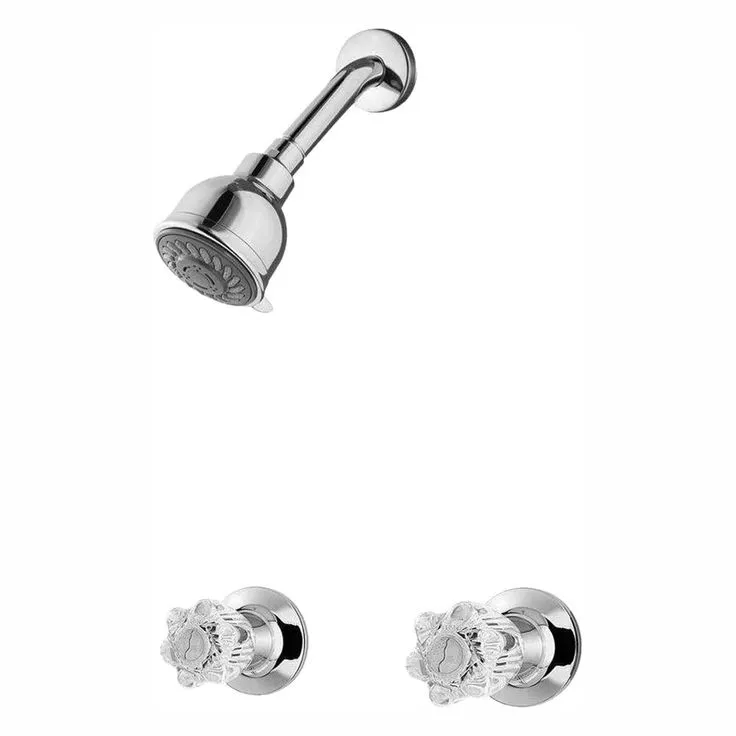 Pfister Bedford 2-Handle 3-Spray Round Shower Faucet in Polished Chrome (Valve Included), photo 3 of 3
