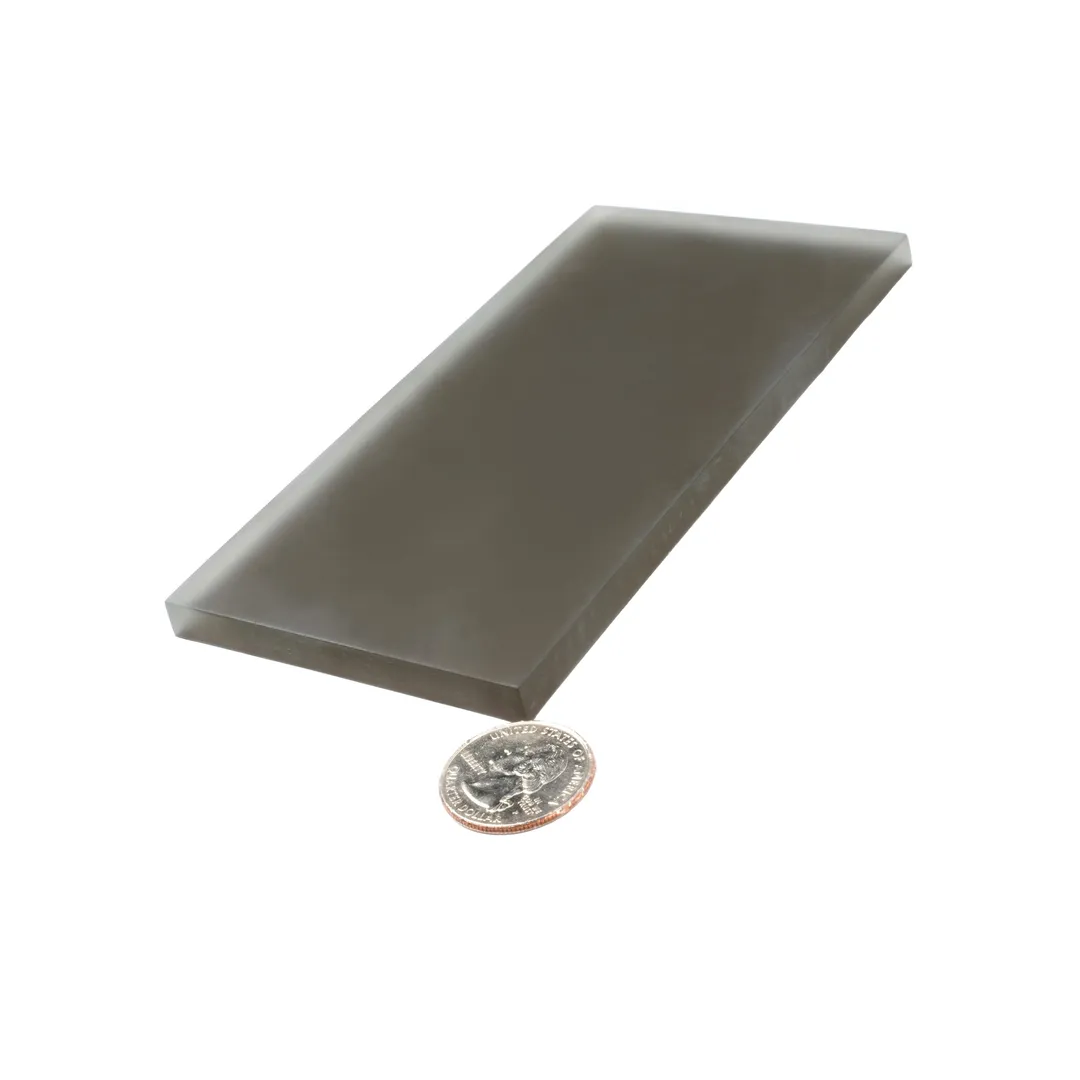 Apollo Tile (Sample) Wall Tile Dark Gray 3-in x 6-in Matte Glass Subway Wall Tile, photo 4 of 6