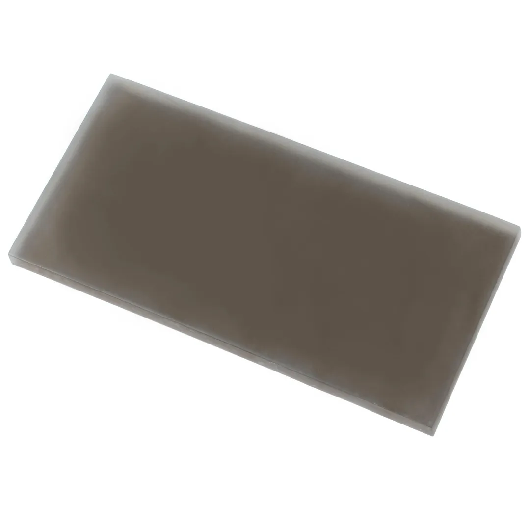 Apollo Tile (Sample) Wall Tile Dark Gray 3-in x 6-in Matte Glass Subway Wall Tile, photo 6 of 6