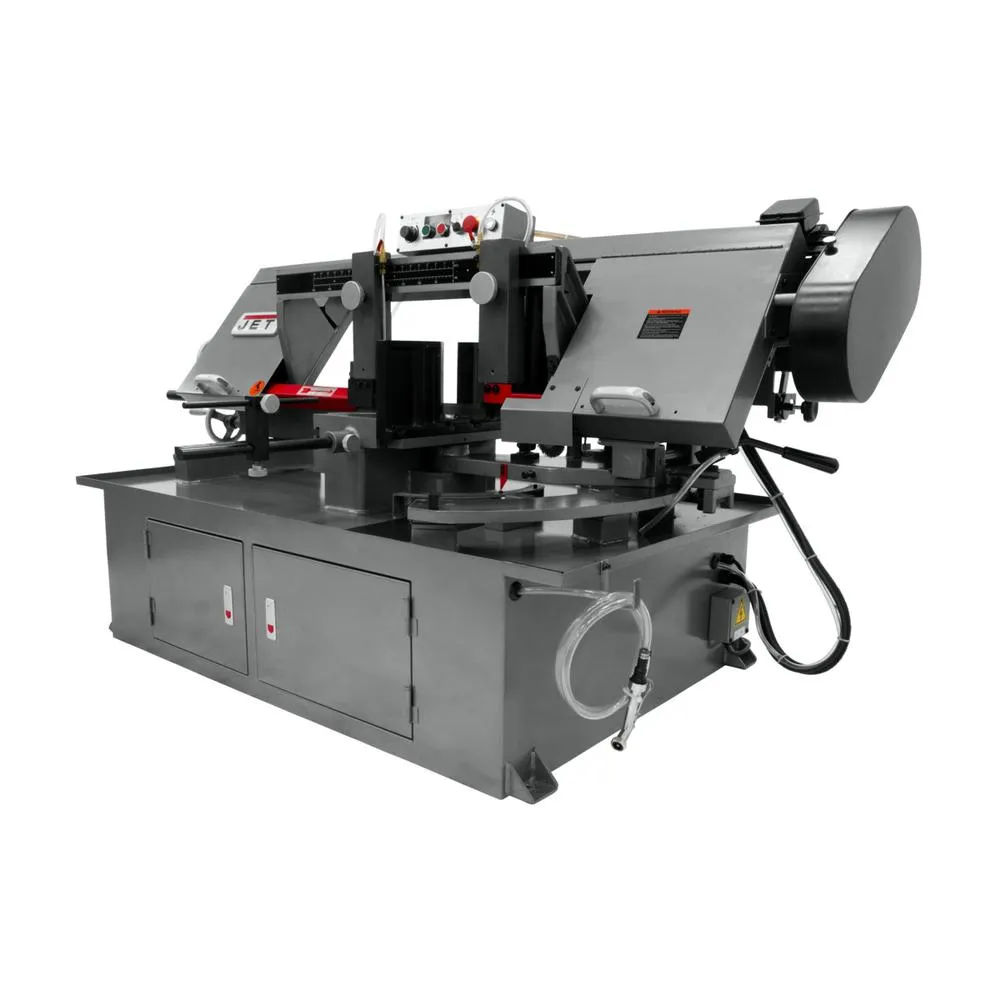 Jet 10 in. x 18 in. Metalworking Horizonal Dual Mitering Bandsaw, 1 HP, 230-Volt, 1Ph, photo 6 of 7