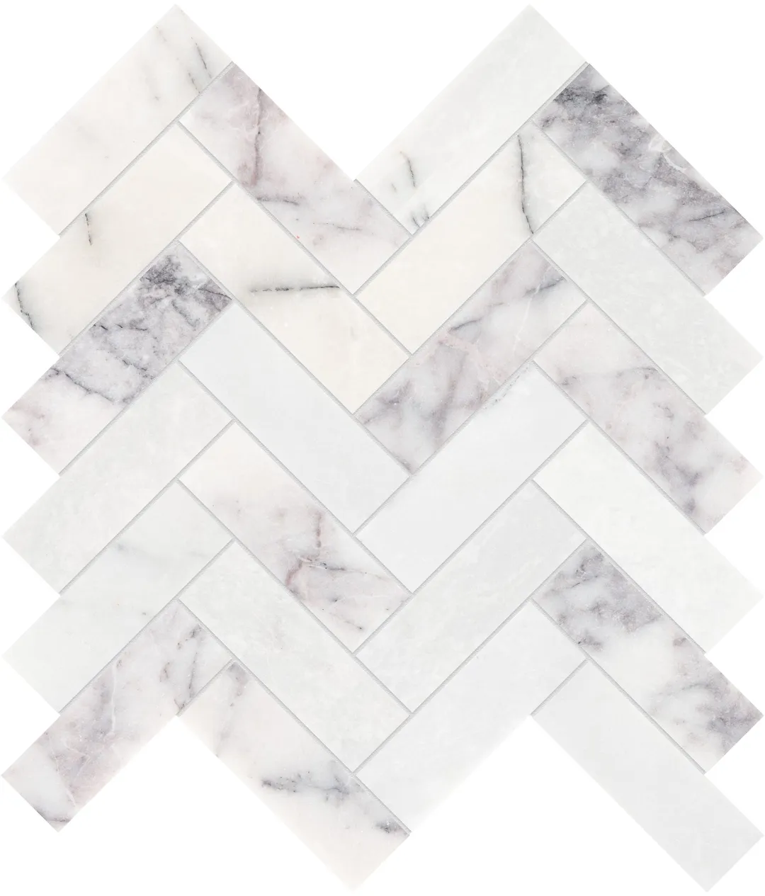 Satori Lilac Intrica 11-in x 11-in Honed Natural Stone Mosaic Floor and Wall Tile (0.893-sq. ft/ Piece), photo 2 of 7