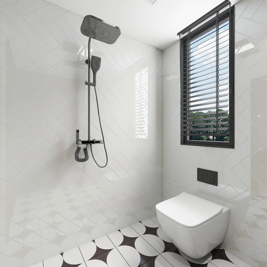 Giorbello Classic Premium Light Gray 4-in x 12-in Glossy Glass Subway Wall Tile (5-sq. ft/ Carton), photo 4 of 7