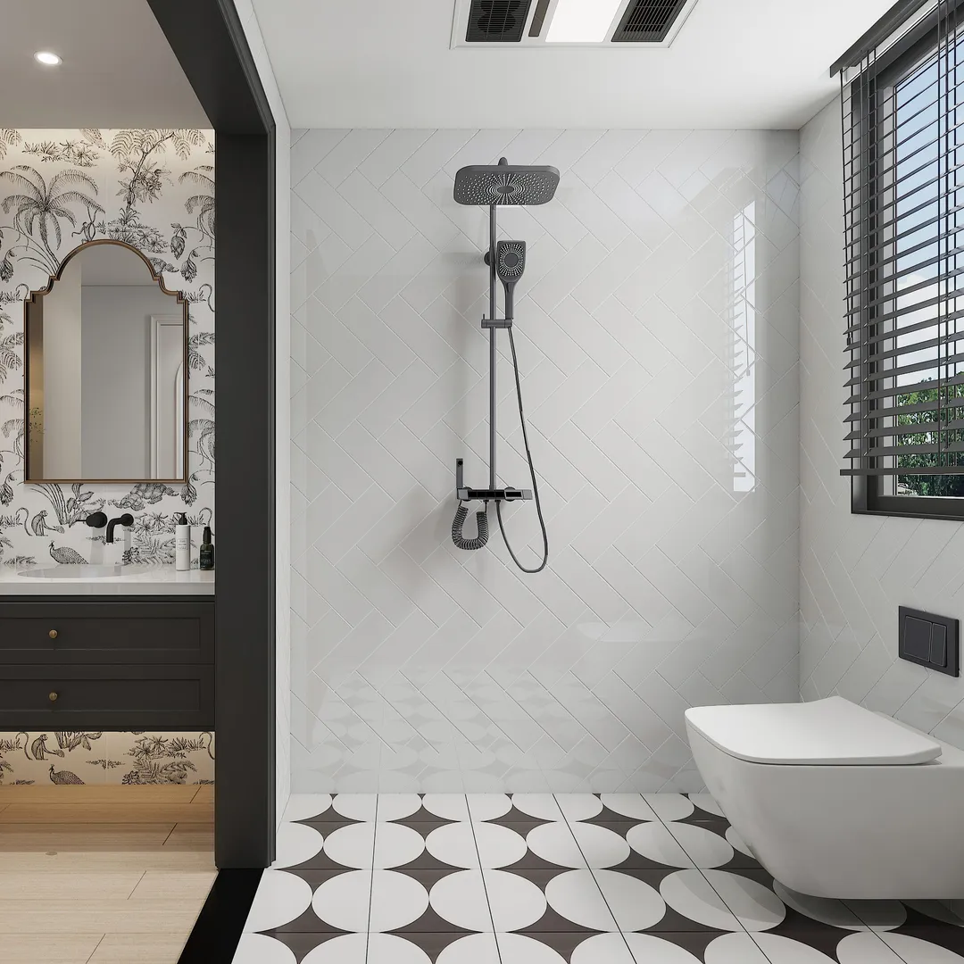 Giorbello Classic Premium Light Gray 4-in x 12-in Glossy Glass Subway Wall Tile (5-sq. ft/ Carton), photo 5 of 7