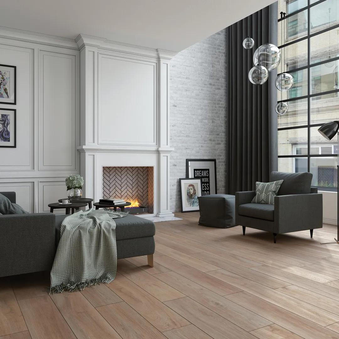 Villa Barcelona Rigid Core 20-mil 9.13-in W x 60-in L Waterproof Interlocking Vinyl Plank, photo 34 of 48