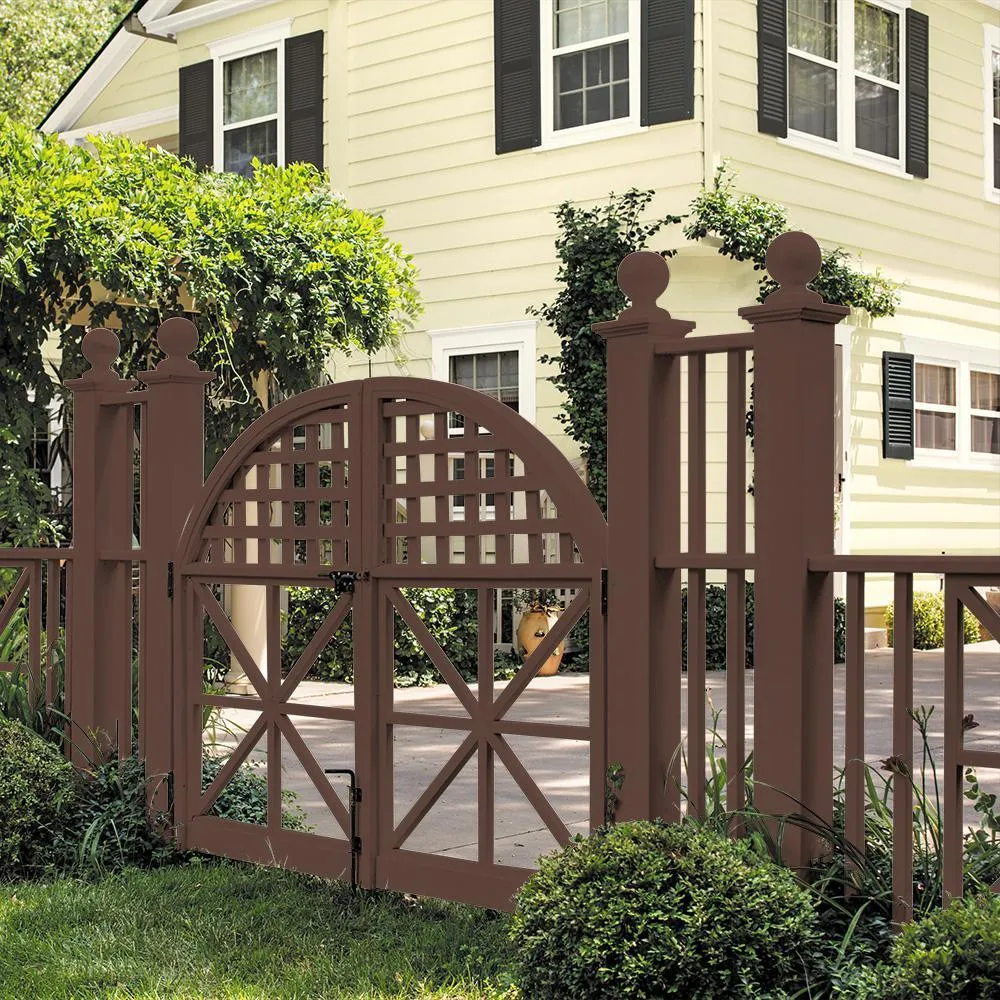 BEHR 5 gal. #SC-117 Russet Solid Color House and Fence Exterior Wood Stain, photo 6 of 13