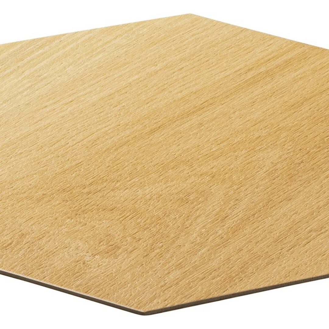 Lucida USA Pine Brown Wood Look 12-mil x 6-in W x 6-in L Waterproof Peel and Stick Vinyl Tile Flooring (21.5-sq ft/ Carton), photo 5 of 11