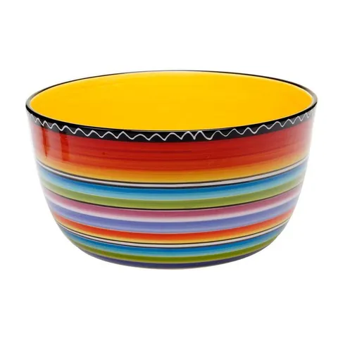 Tequila Sunrise Deep Serving Bowl