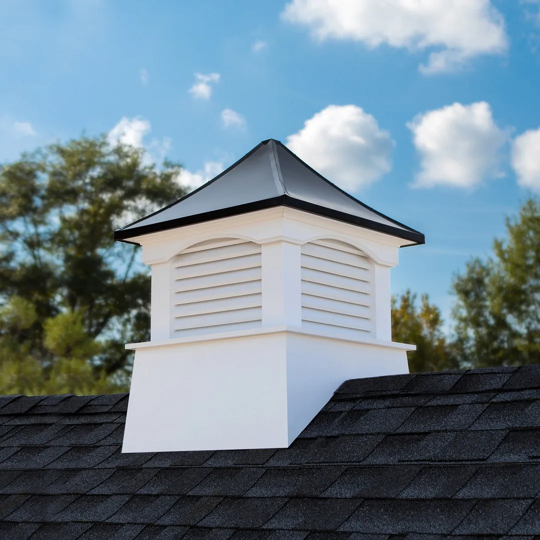 Good Directions Coventry 48-in x 69-in Black Vinyl Cupola with Black Aluminum Pagoda Roof, photo 2 of 7