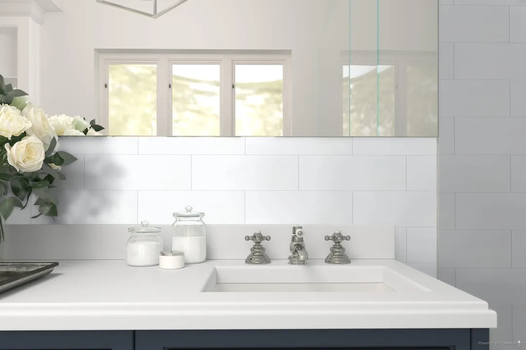 Satori Hudson Brilliant White 4-in x 12-in Glossy Ceramic Subway Wall Tile (0.32-sq. ft/ Piece), photo 7 of 13