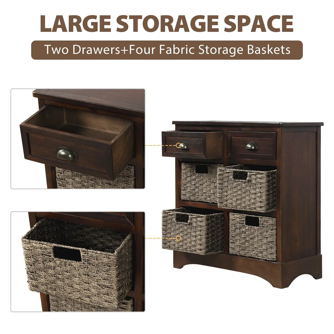 GZMR 28-in W x 28-in H Wood Espresso Freestanding Utility Storage Cabinet, photo 5 of 11