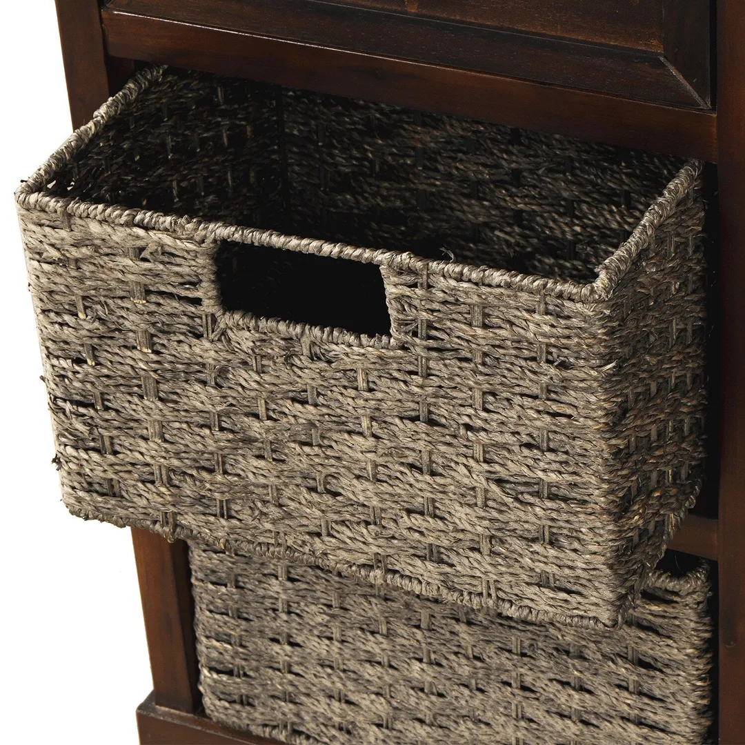 GZMR 28-in W x 28-in H Wood Espresso Freestanding Utility Storage Cabinet, photo 8 of 11