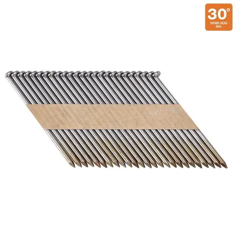 30° 3-1/4 in. Bright Framing Nails, 1,000 Pc.