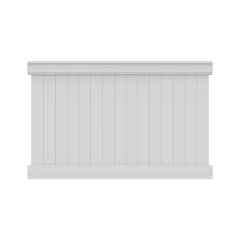 Emblem 5 × 8 ft Privacy Vinyl Fence Panel