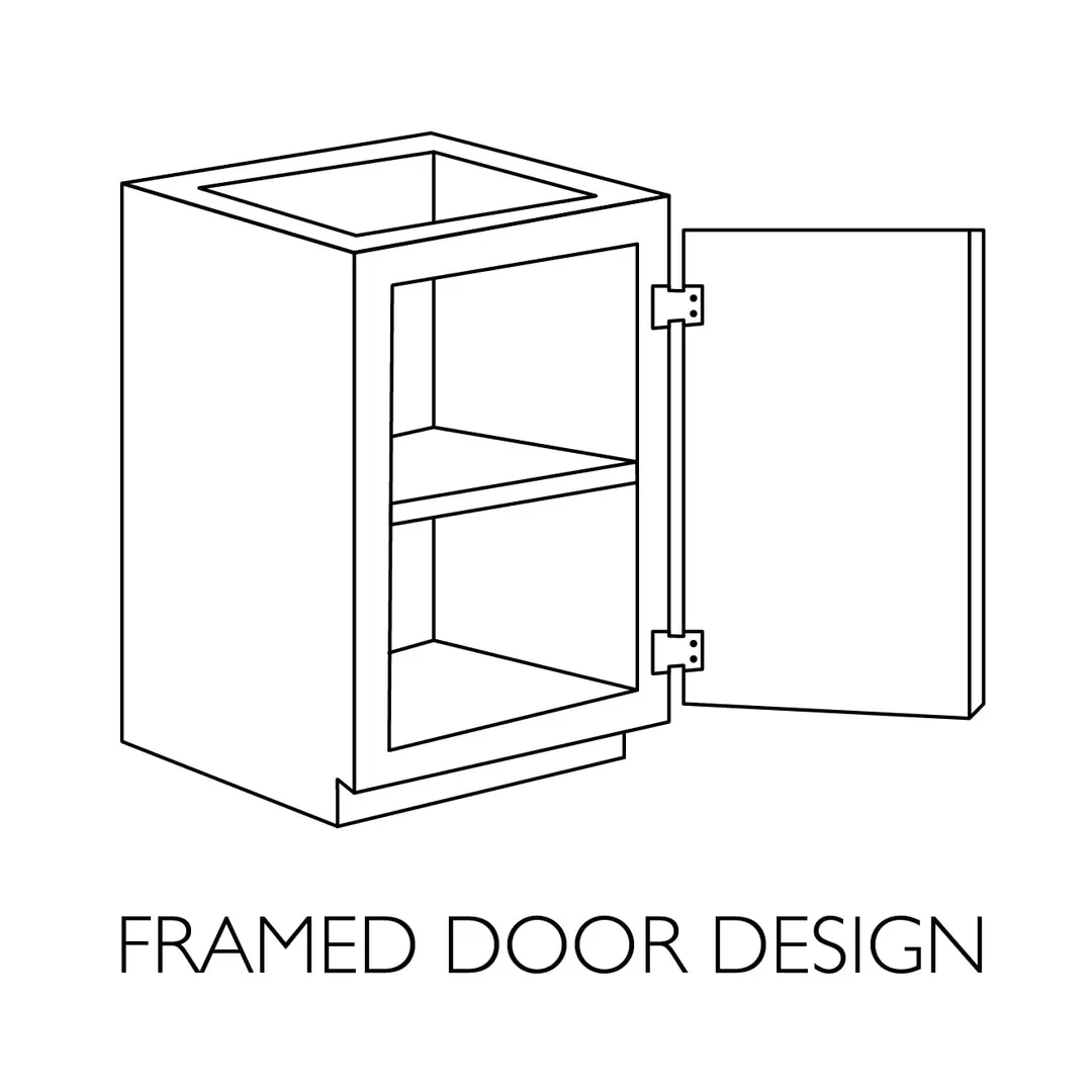 Design House Brookings 36-in W x 34.5-in H x 24-in D White Maple Base Ready To Assemble Plywood Cabinet (Recessed Panel Shaker Door Style), photo 19 of 19