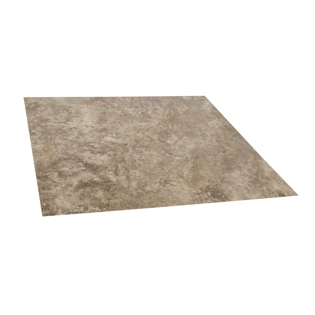 Style Selections Tumbled Stone 12-in x 12-in Water-Resistant Peel-and-Stick Vinyl Tile Flooring (1-sq ft), photo 8 of 8