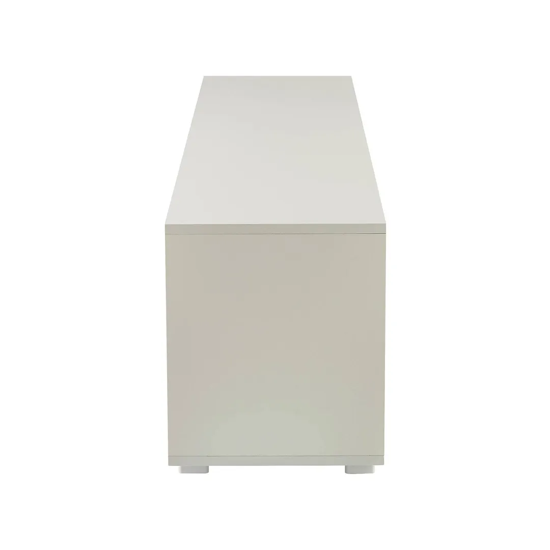 Yiekholo Modern/Contemporary Black Tv Cabinet (Accommodates TVs up to 55-in), photo 5 of 9