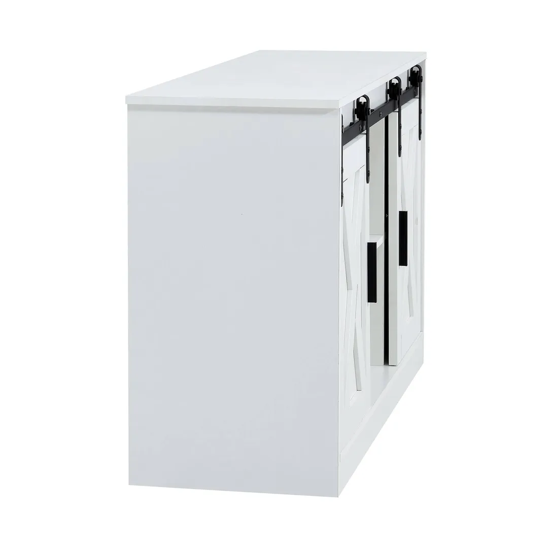 Yiekholo Modern/Contemporary Black Tv Cabinet (Accommodates TVs up to 65-in), photo 6 of 10