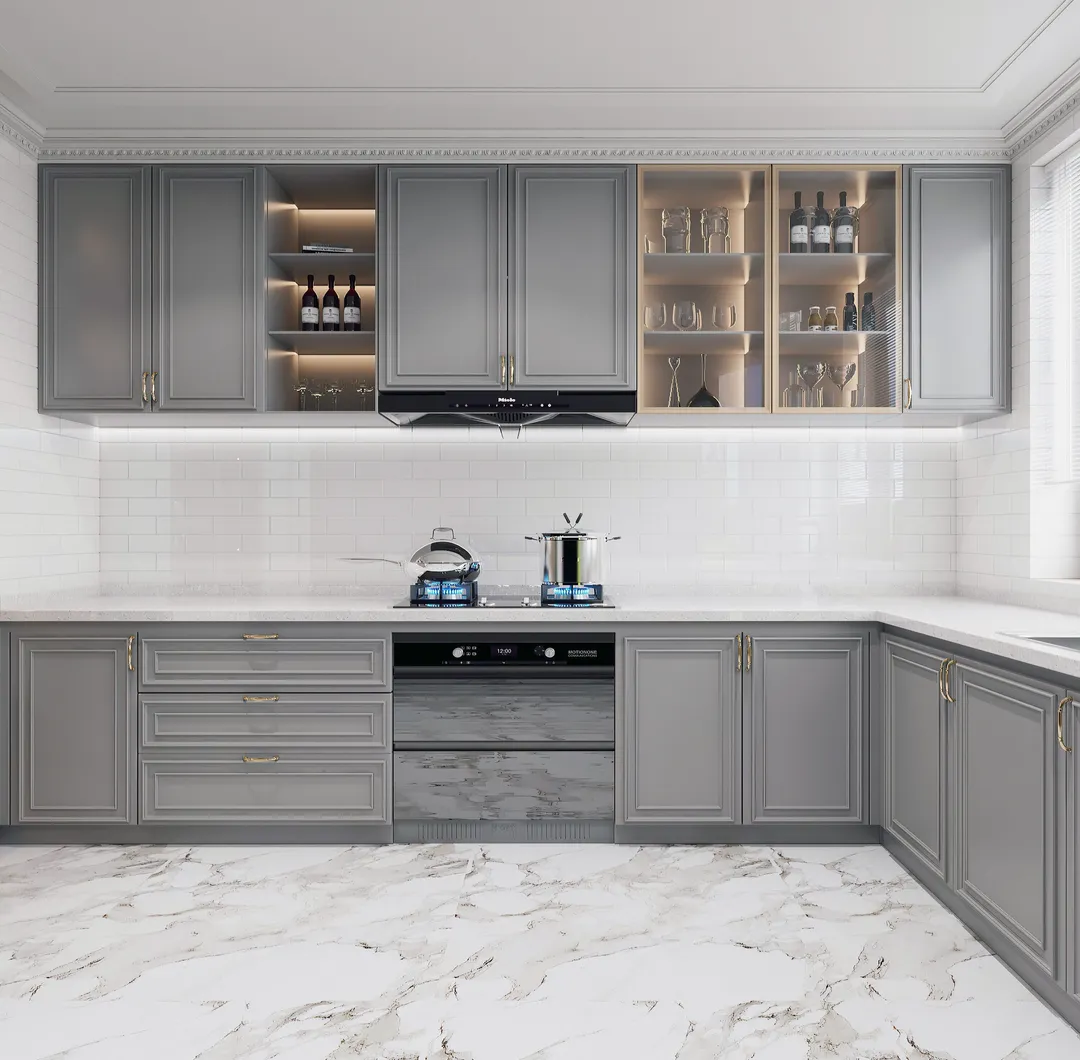 Giorbello Classic Premium White 3-in x 9-in Glossy Glass Subway Wall Tile (5-sq. ft/ Carton), photo 5 of 8
