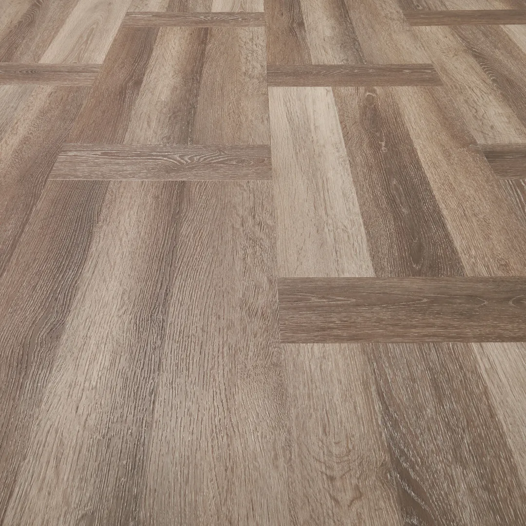 Artmore Tile Stacy Garcia Designwood 12-in-in W x 24-in-in L Interlocking Vinyl Tile, photo 4 of 8