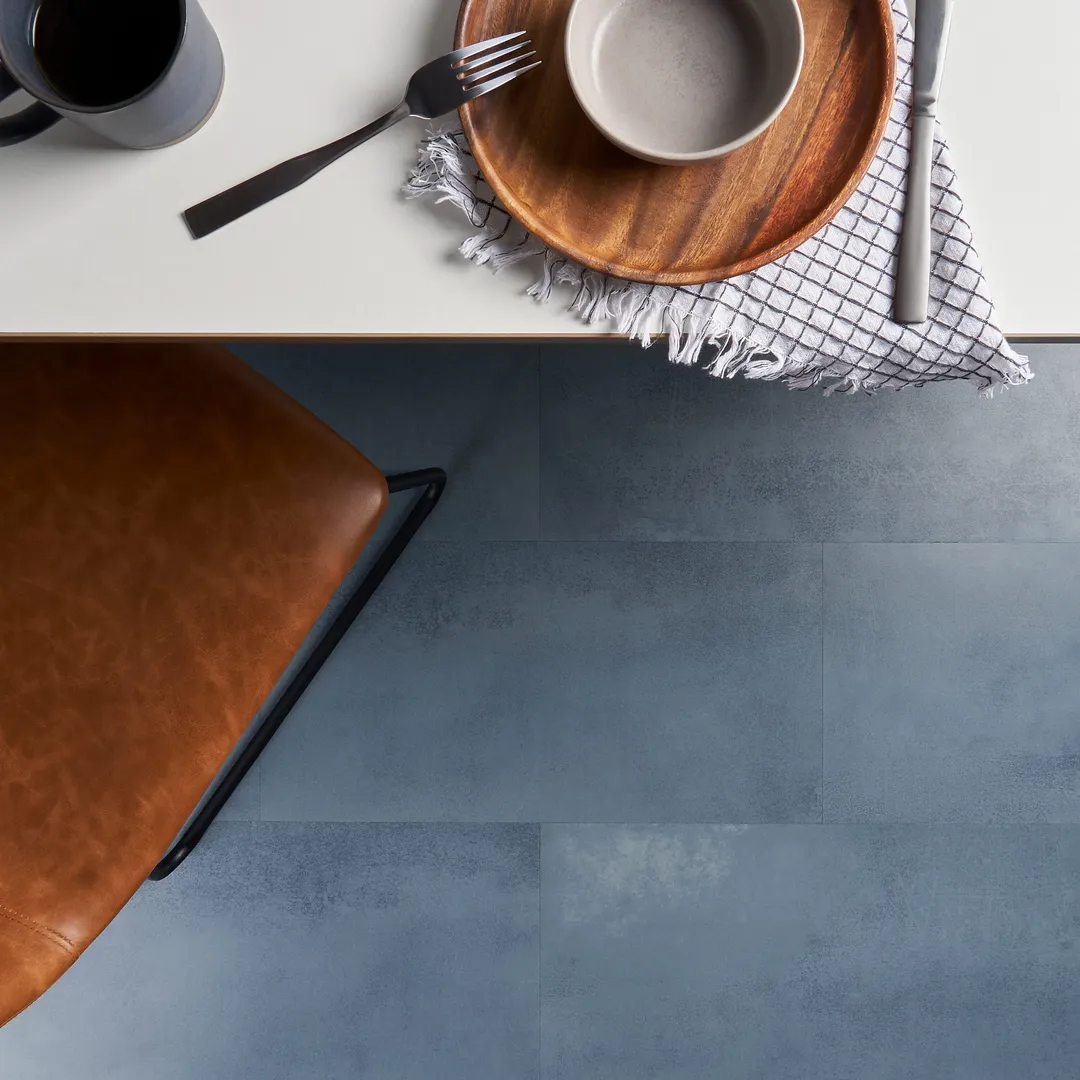 Artmore Tile Anvil LVT 12-in-in W x 24-in-in L Interlocking Vinyl Tile, photo 2 of 12