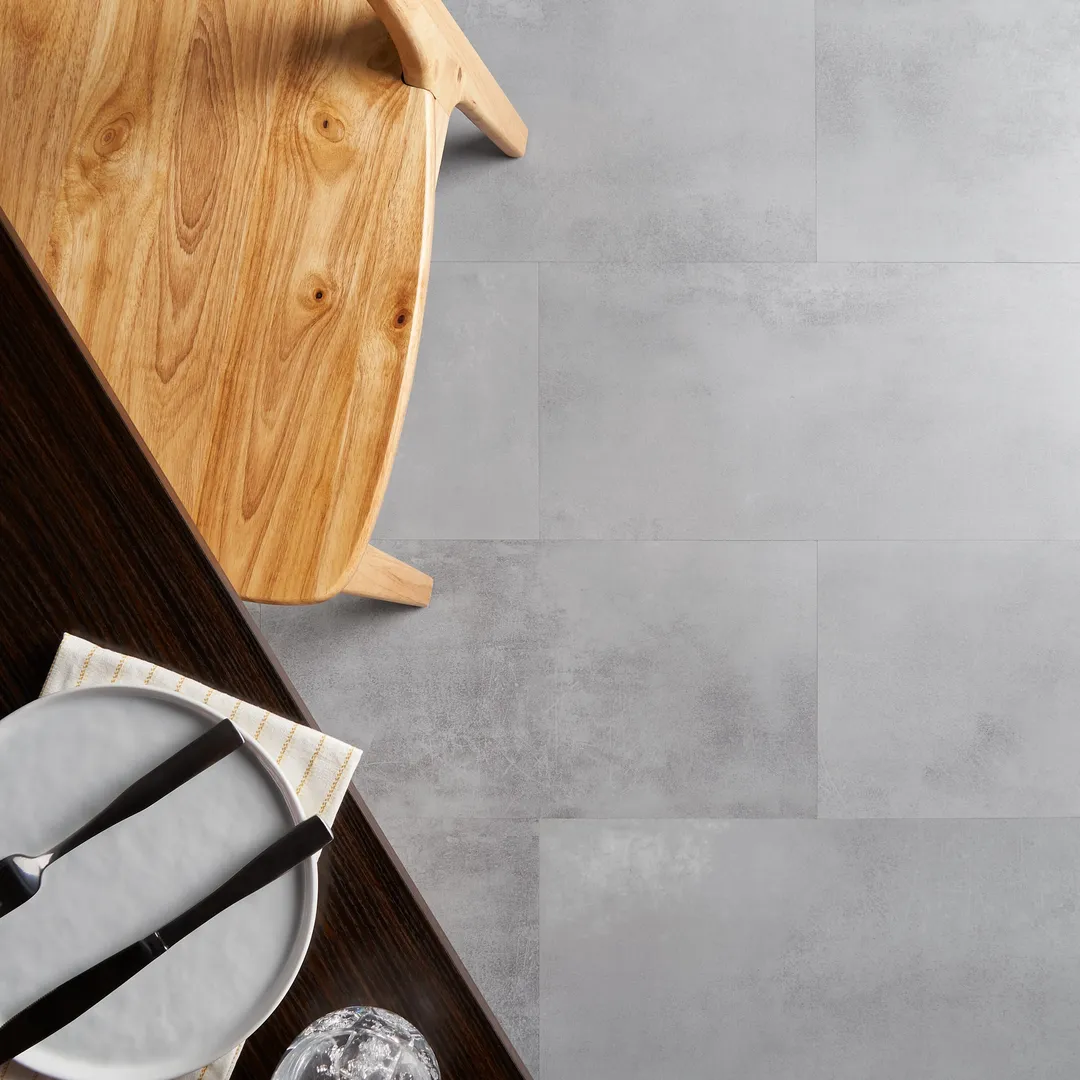 Artmore Tile Anvil LVT 12-in-in W x 24-in-in L Interlocking Vinyl Tile, photo 10 of 12