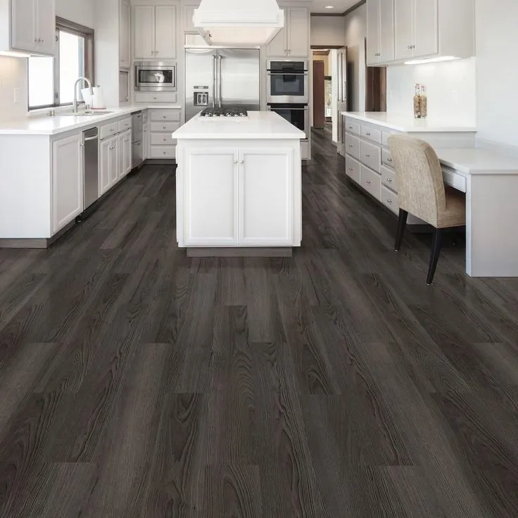 Home Decorators Collection Black Ash 7.1 in. W x 47.6 in. L Luxury Vinyl Plank Flooring (23.44 sq. ft. / case), photo 19 of 25