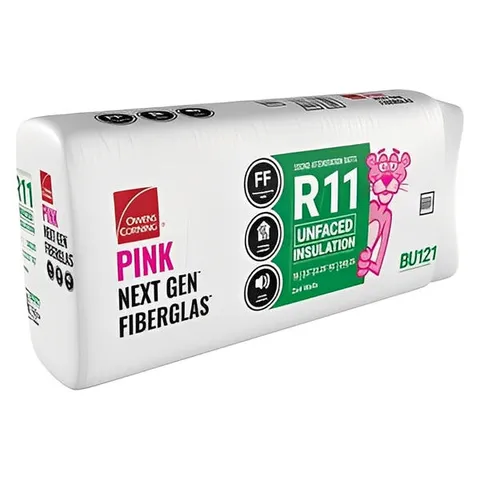 R-11 Un-Faced Fiberglass Insulation Batts - All Sizes