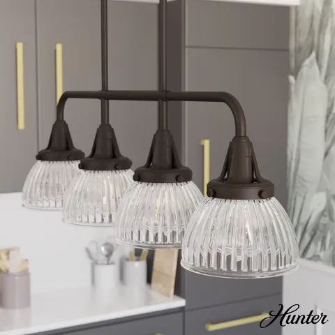 Cypress Grove 4-Light Matte Copper Chandelier