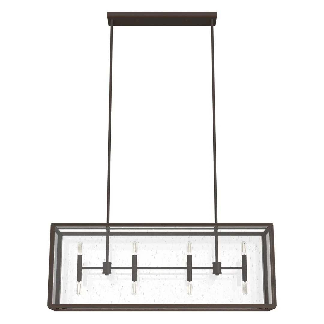 Hunter Felippe 8-Light Matte Copper Modern/Contemporary Led Chandelier, photo 2 of 10