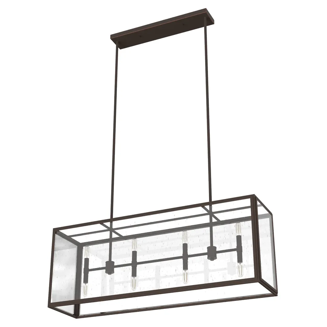 Hunter Felippe 8-Light Matte Copper Modern/Contemporary Led Chandelier, photo 10 of 10