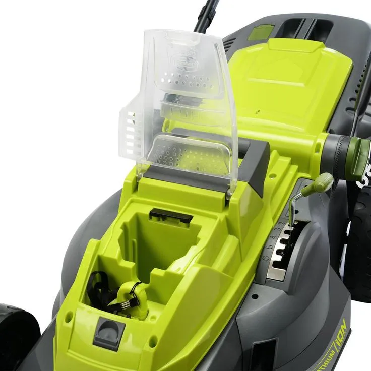 Sun Joe 16 in. 40-Volt Cordless Battery Walk Behind Push Mower Kit with 4.0 Ah Battery + Charger, photo 2 of 10