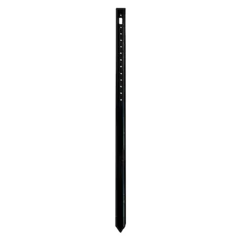 1.5 × 36 in Flat Steel Rebar Pins / Construction Stakes with Pre-Drilled Holes