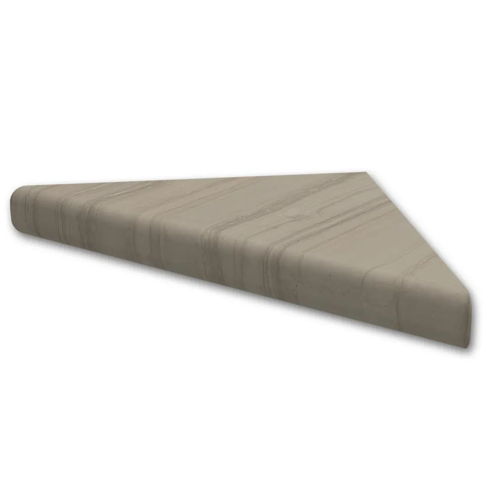 15 in. Corner Shelf Niche in Calacatta White, photo 8 of 22