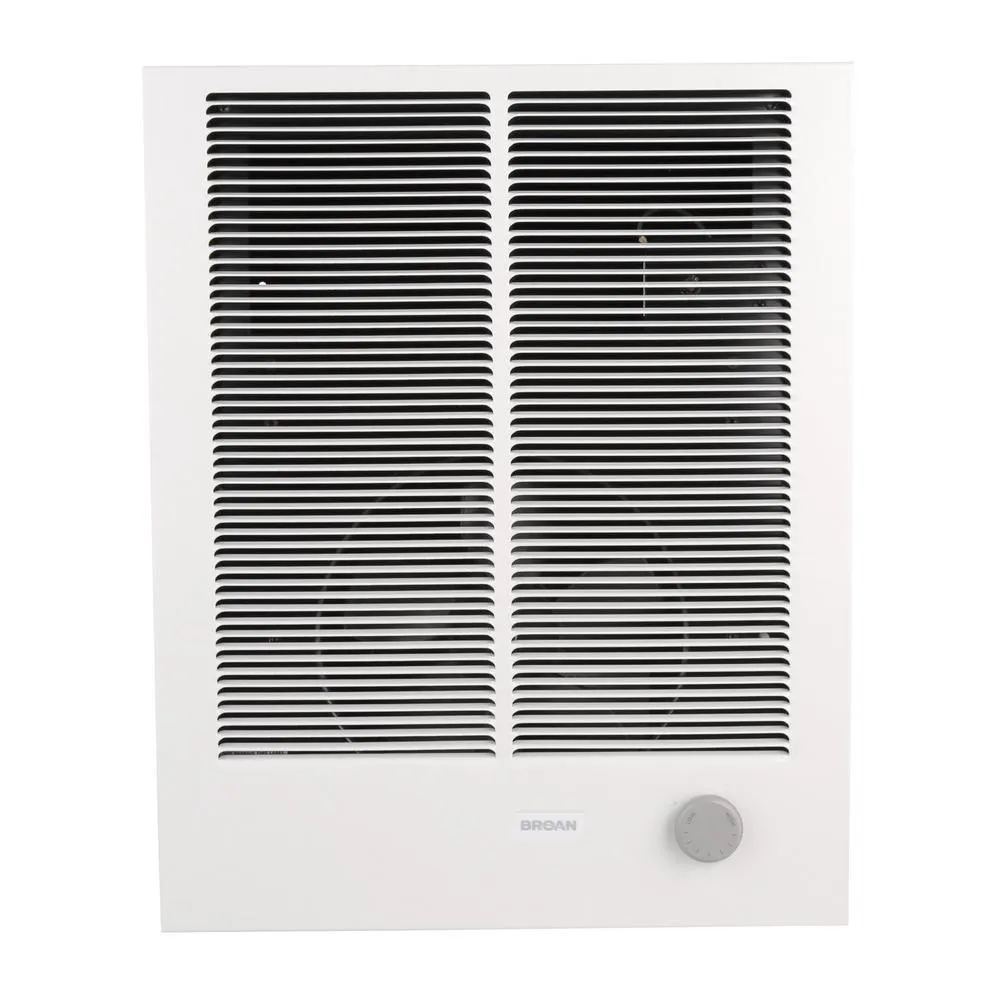 16-13/32 in. x 20-19/64 in. 4,000-Watt High-Capacity Wall Heater in White, photo 3 of 8