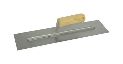 QLT 4 in. W Polished Steel Finishing Trowel