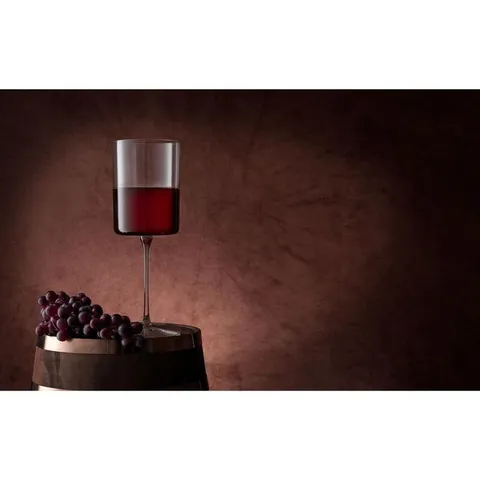 Claire 14 oz. Crystal Red Wine Glasses (Set of 4)