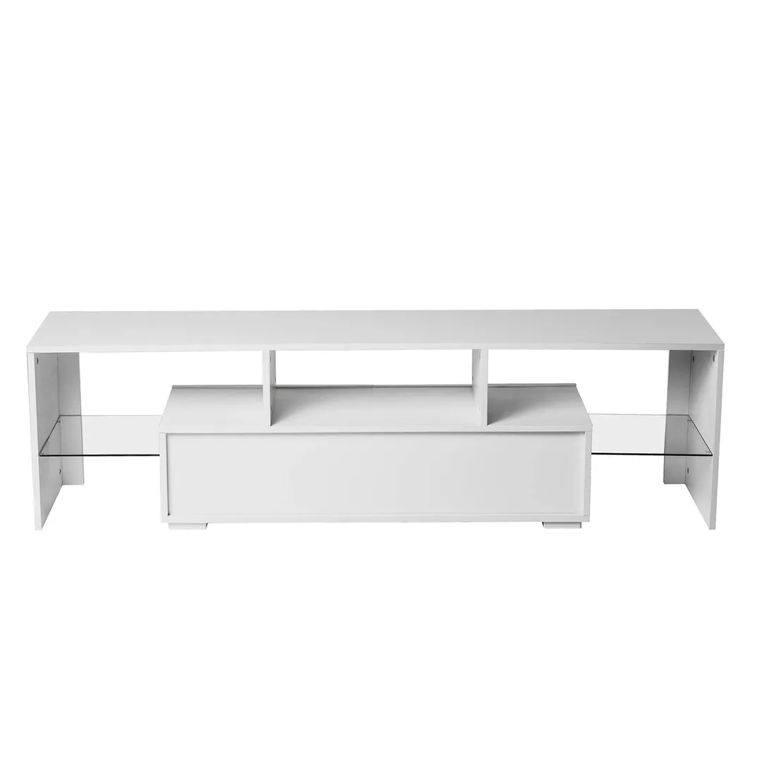 Yiekholo Modern/Contemporary White Tv Cabinet (Accommodates TVs up to 65-in), photo 6 of 10