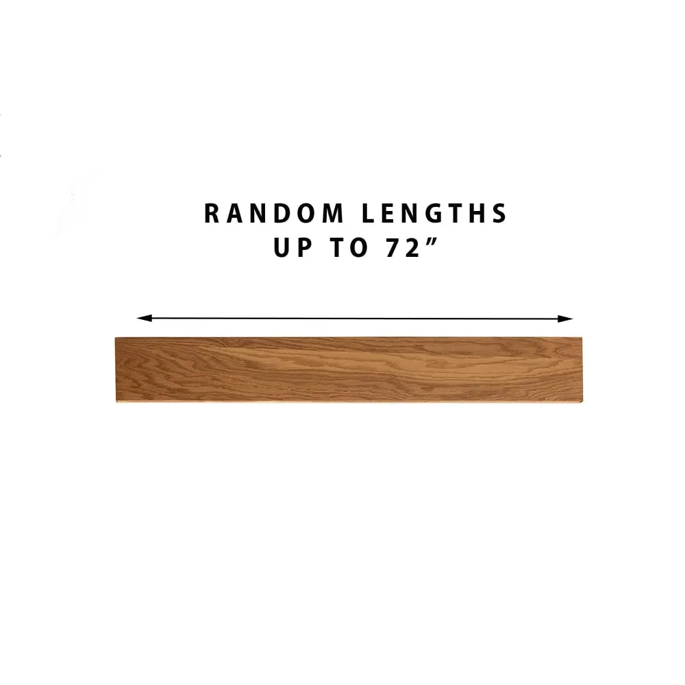 allen + roth Aged Lodge White oak 7/16-in T x 6-1/2-in W Wirebrushed Engineered Hardwood Flooring ( 24.5-sq ft / Carton ), photo 6 of 8