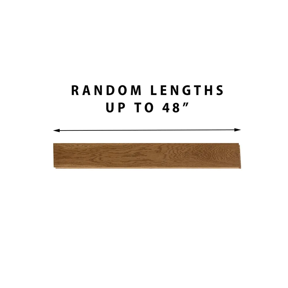 allen + roth Aged Lodge White oak 3/8-in T x 6-in W Wirebrushed Engineered Hardwood Flooring ( 30.5-sq ft / Carton ), photo 7 of 8