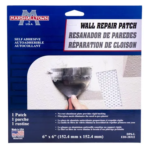 6 × 6 in Drywall Repair Patch