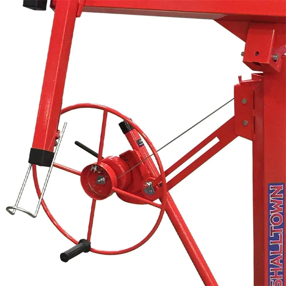 Marshalltown 11-ft H x 51-in L x 21.25-in W Steel Drywall Lift, photo 6 of 7