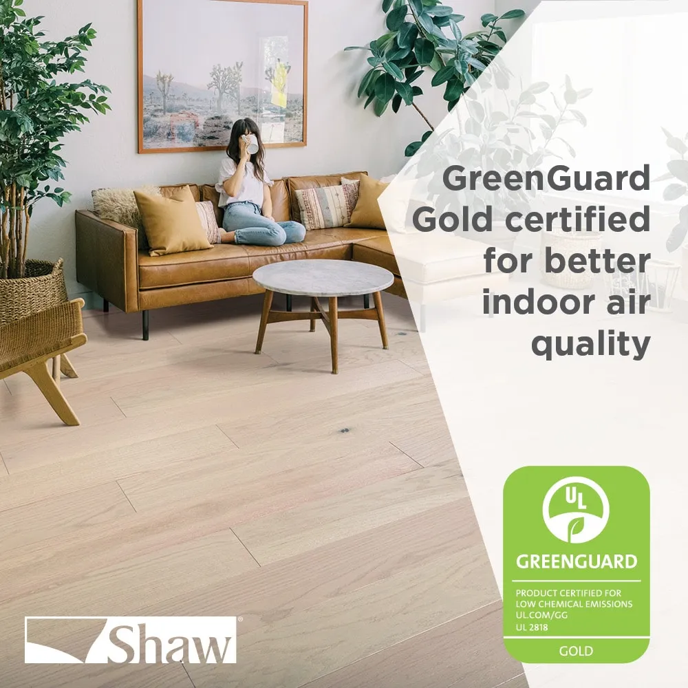 Shaw Williston Maple Reiger Maple 1/2-in T x 7-in W Water Resistant Smooth/Traditional Engineered Hardwood Flooring ( 23.58-sq ft / Carton ), photo 6 of 7