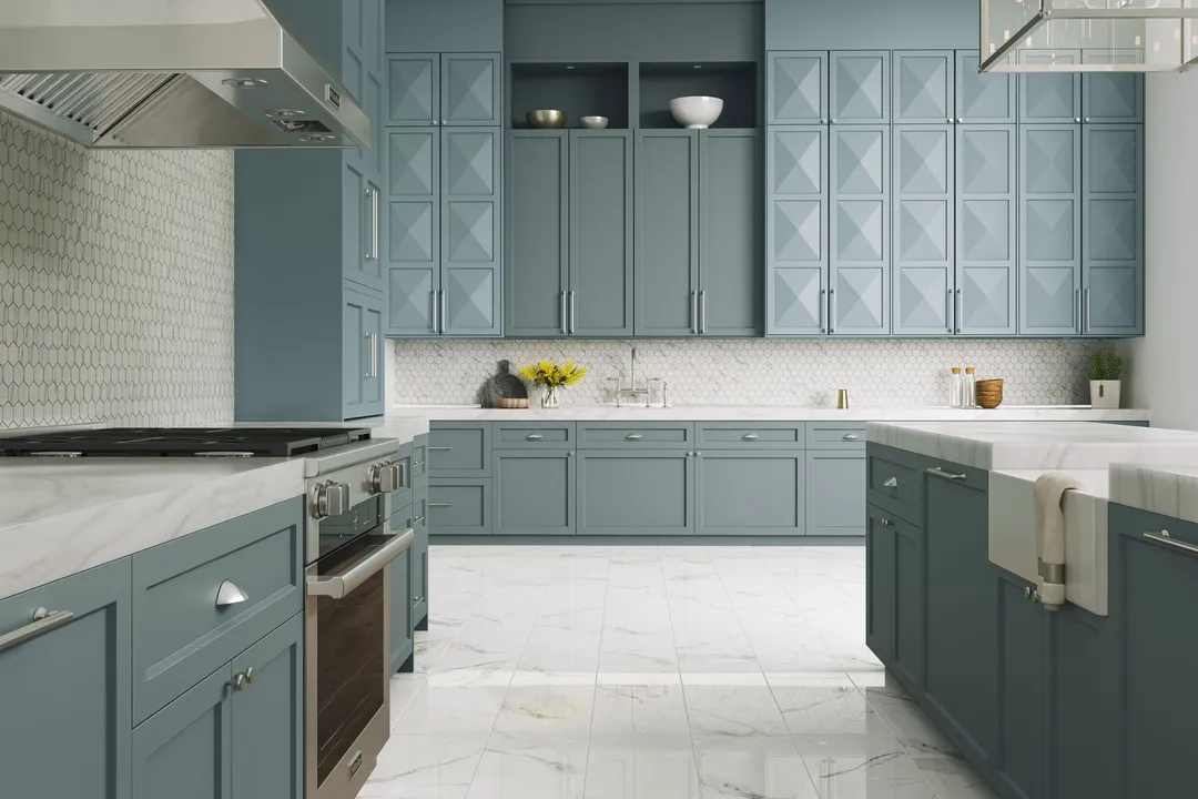 Satori Statuario 12-in x 24-in Polished Porcelain Marble Look Floor and Wall Tile (1.93-sq. ft/ Piece), photo 2 of 13