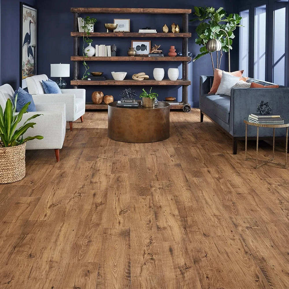 Pergo Pro+ with WetProtect 10-mm 7.48-in W x 47.24-in L Waterproof Floating / click-lock Laminate Flooring, photo 8 of 40