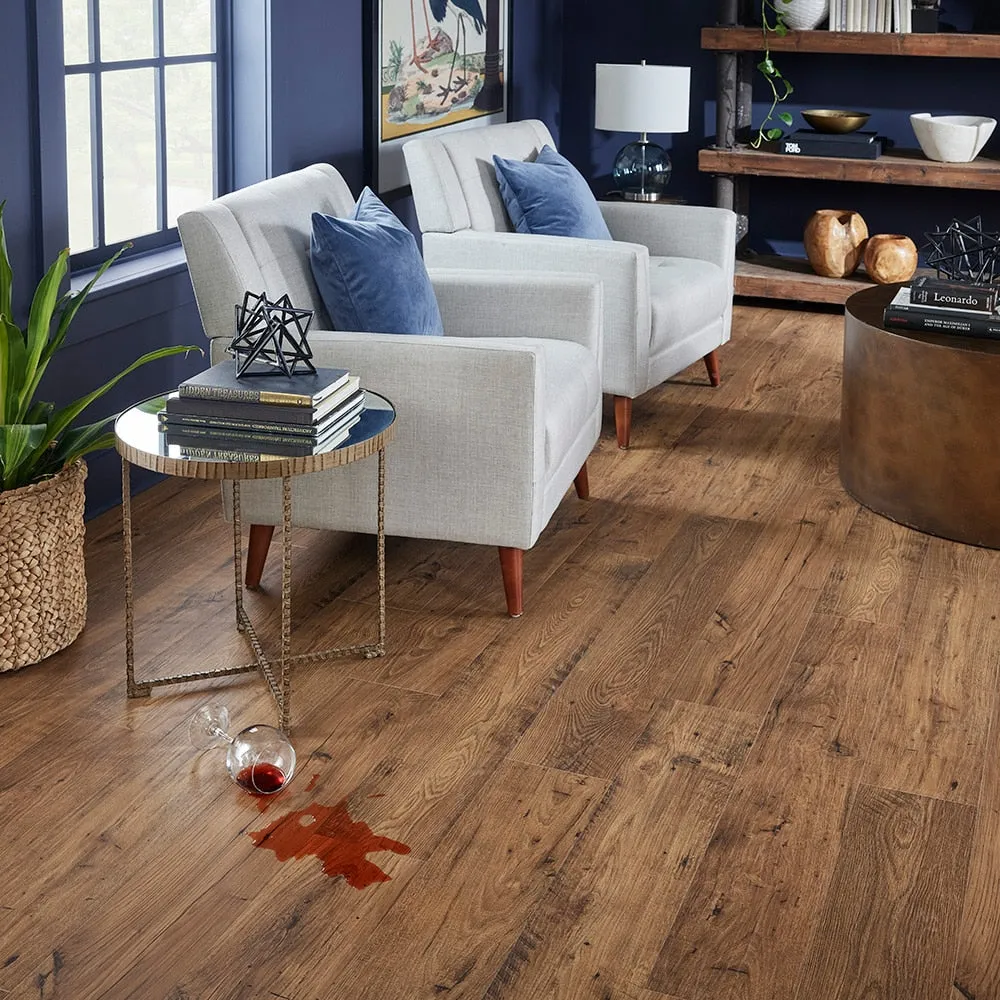 Pergo Pro+ with WetProtect 10-mm 7.48-in W x 47.24-in L Waterproof Floating / click-lock Laminate Flooring, photo 7 of 40