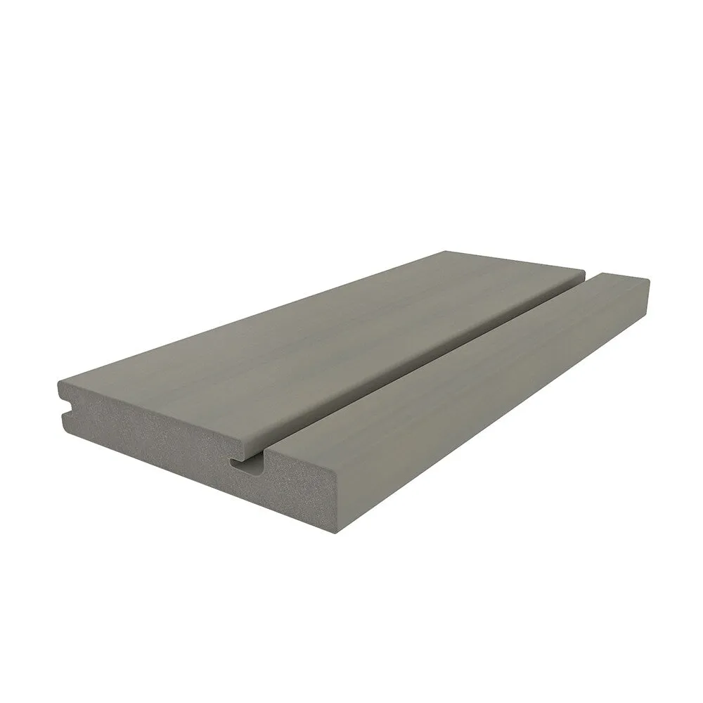 NewTechWood Columbus Hybrid Board 1-in x 6-in x 8-ft Roman Antique Grooved Composite Deck Board, photo 6 of 7