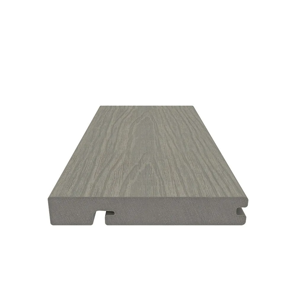 NewTechWood Columbus Hybrid Board 1-in x 6-in x 8-ft Roman Antique Grooved Composite Deck Board, photo 2 of 7