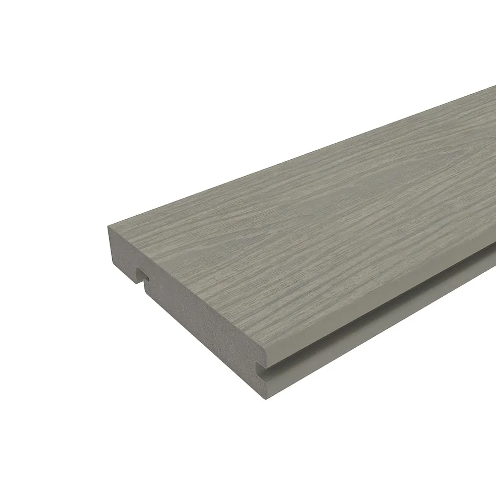 NewTechWood Columbus Hybrid Board 1-in x 6-in x 8-ft Roman Antique Grooved Composite Deck Board, photo 7 of 7