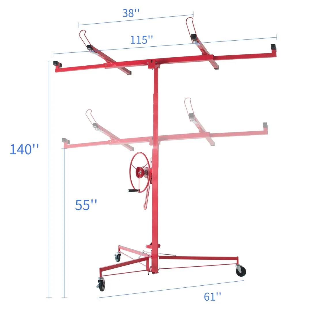 Maocao Hoom 11ft Drywall Lift 11-ft H x 115-in L x 61-in W Steel Drywall Lift, photo 11 of 11